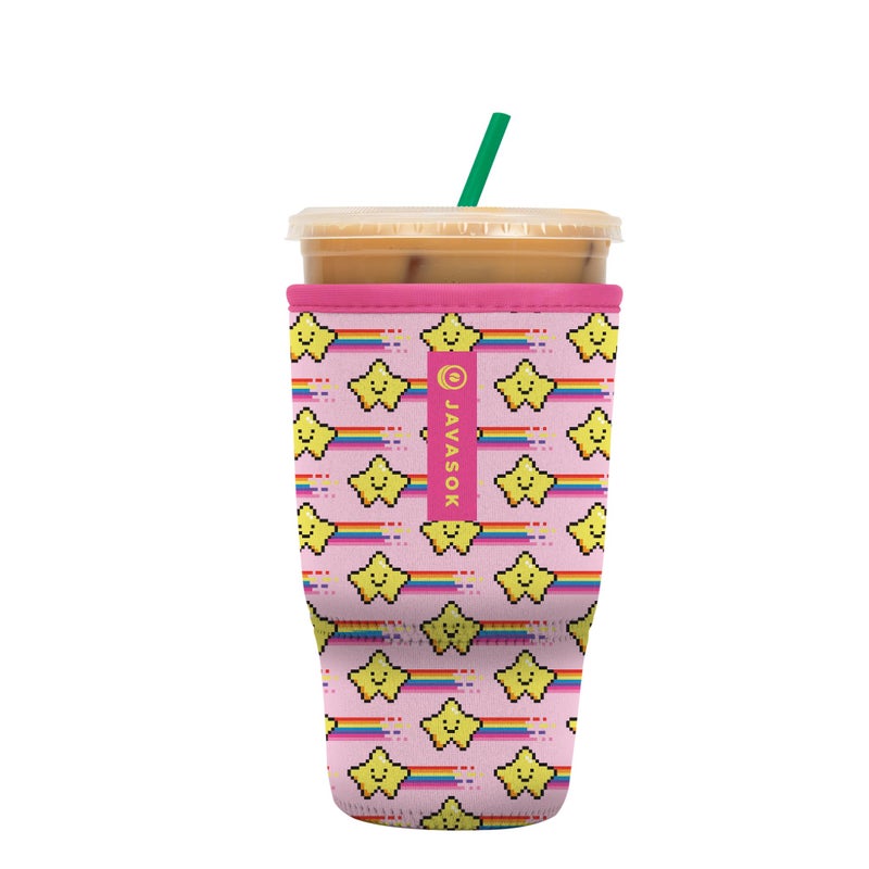 Sok It Java Sok Iced Coffee & Cold Soda Insulated Neoprene Cup Sleeve (Super Star  Large: 30-32oz) - Image 1