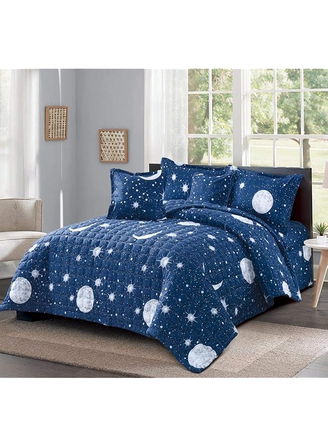 إيروريكس طقم لحاف مضغوط مقاس مفرد 4 قطع من