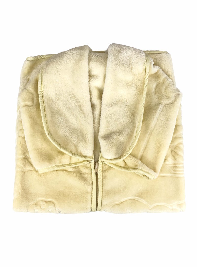 FMJ Baby Sac Embossed Beige 80x90 Cm - Image 2