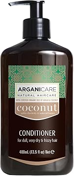Arganicare Coco range ULTRANOURISHING AND MOISTURIZING CONDITIONER With Organic Coconut Fortifies and Restores Longlasting shine High hydration Dry Damaged Hair 400mL - Image 1