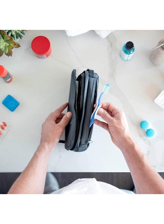 NOMATIC Toiletry Bag for Travel - Great for Travel Size Toiletries - Travel Essentials Wash Bag - Travel Makeup Bag, (Black), Small V2 - Image 4