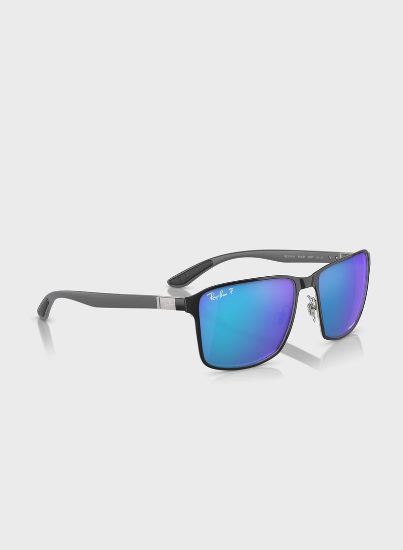 Ray-Ban 0Rb3721Ch Wayfarers Sunglasses - Image 3