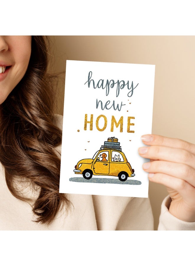 5pcs New Home Greeting Cards Set with Envelopes – Housewarming Congratulations Cards - Image 2
