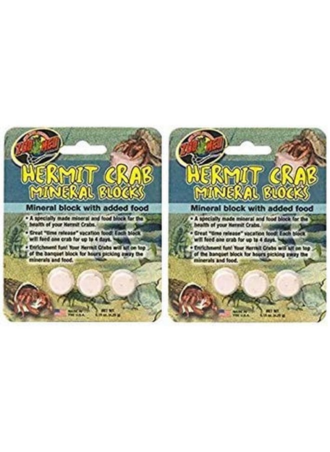 Zoo Med (2 Pack) Zoo Med Hermit Crab Mineral Blocks 