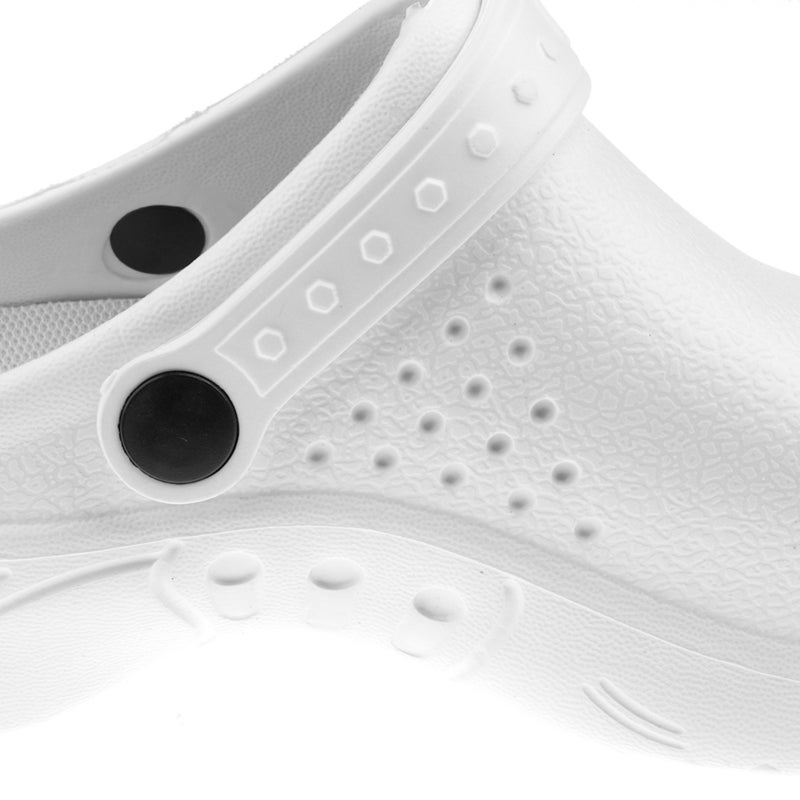 Waterproof EVA Shoes: 37 White Lightweight Anti-slip Sole - Comfortable Durable Slip-resistant Footwear for Home and Work Environments - Image 5