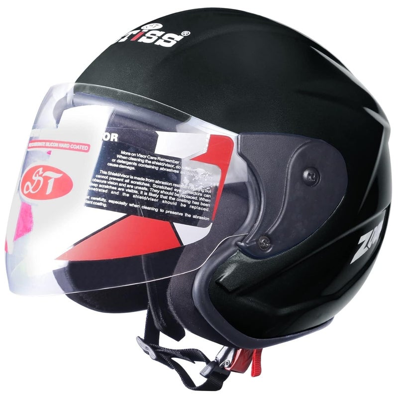 STISS Stylish Full Face Scooty and Motorbike Helmet || Scratch Resistance - Image 2