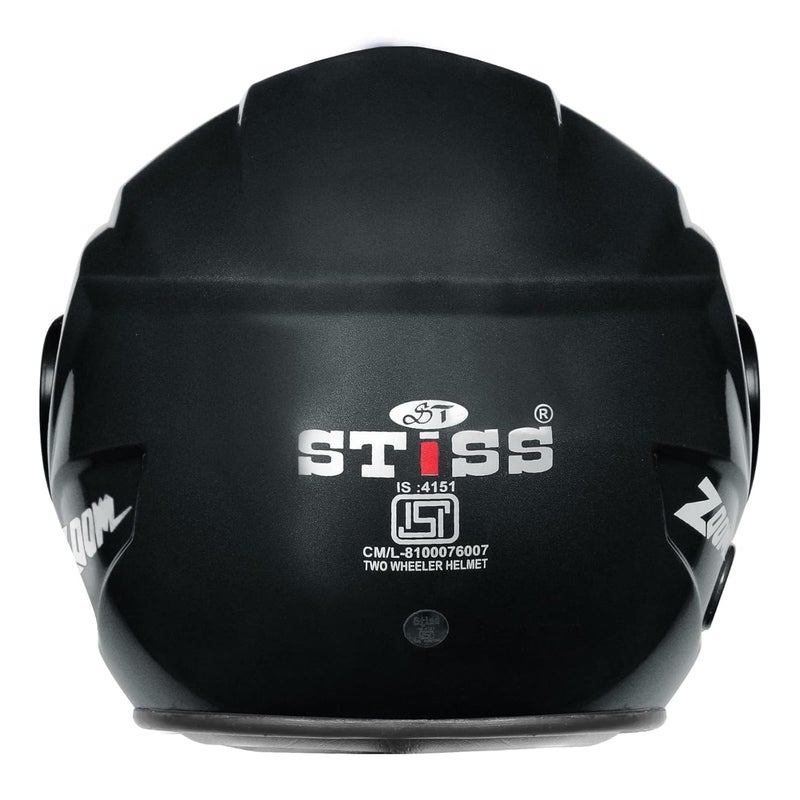 STISS Stylish Full Face Scooty and Motorbike Helmet || Scratch Resistance - Image 4