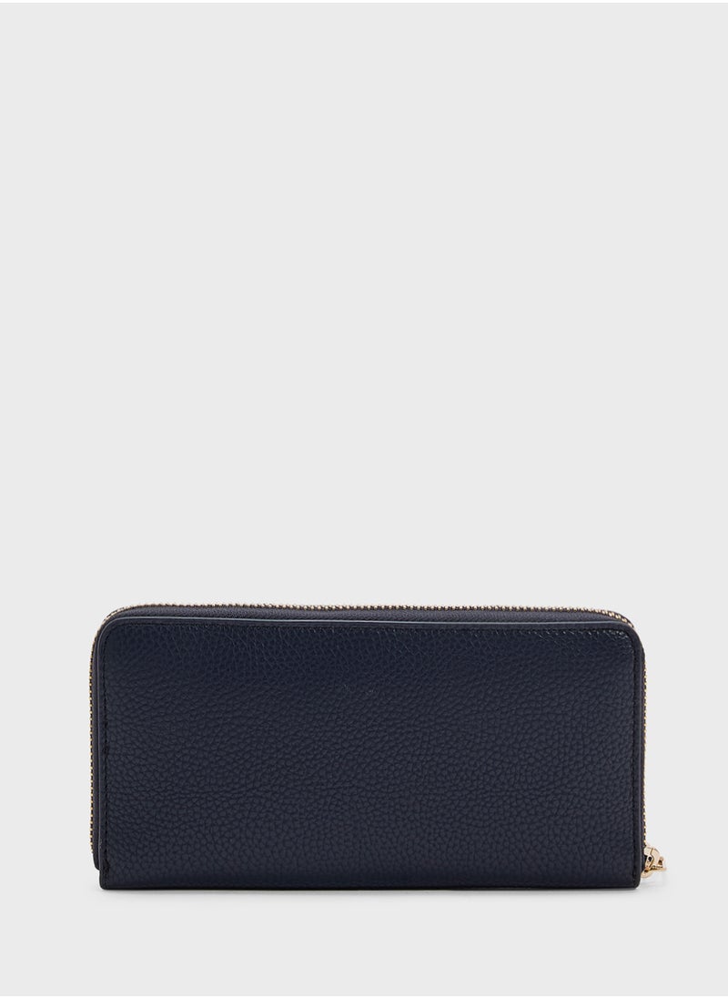 TOMMY HILFIGER Emblem Large Zip Around Wallet  - Image 3