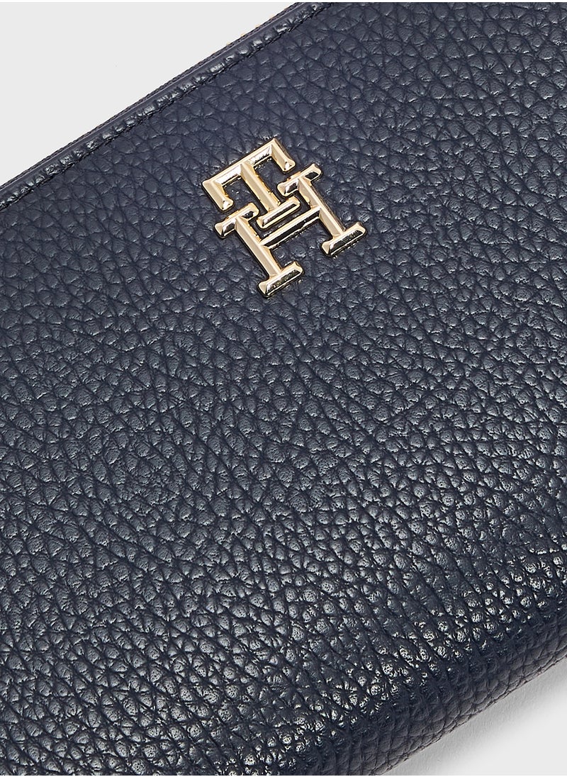 TOMMY HILFIGER Emblem Large Zip Around Wallet  - Image 4