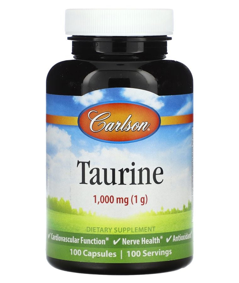 Taurine 1000 mg 100 Capsules