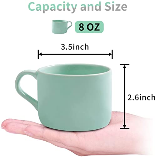 Jeuhoue Panda Ceramic Cup Hidden 3D Animal Inside Mug,8 oz, Lovely Mug for Christmas, Birthday, Valentine's Day Gifts, Surprise Gifts for Friends and Families (Panda 8oz) - Image 2
