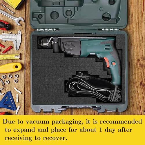 DECOHS 4 Pcs Polyurethane Foam Sheet- 16 x 12 x 1 Inch Cuttable Foam Inserts for Cases- Packing Foam Pads for Toolbox Camera Storage and Crafts - Image 5