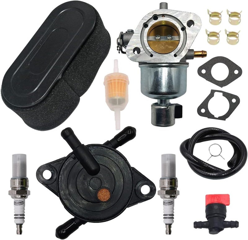 Partman Carburetor Kit for Kawasaki 15004-0985 with Air Filter and Fuel Pump