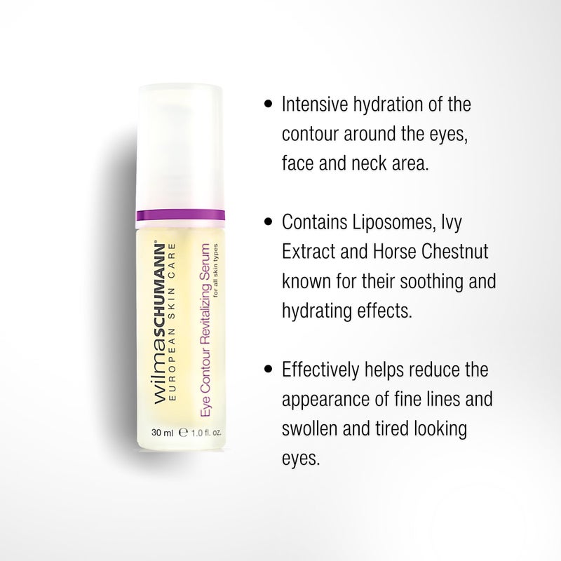 Wilma Schumann Eye Contour Revitalizing Serum, Eye Syrum for Wrinkles, 1 oz - Image 3