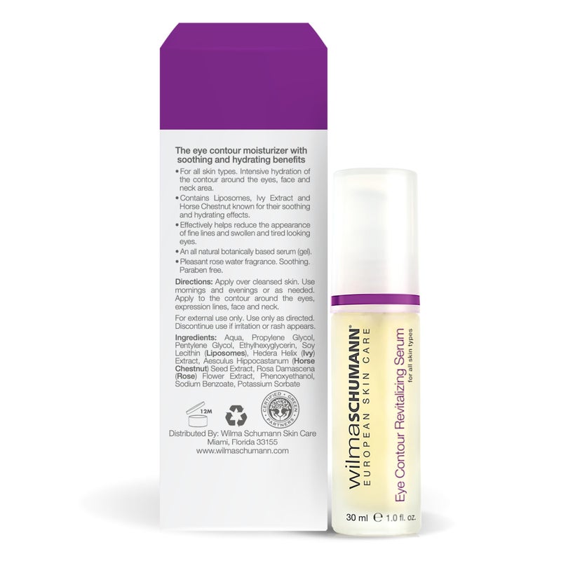 Wilma Schumann Eye Contour Revitalizing Serum, Eye Syrum for Wrinkles, 1 oz - Image 2