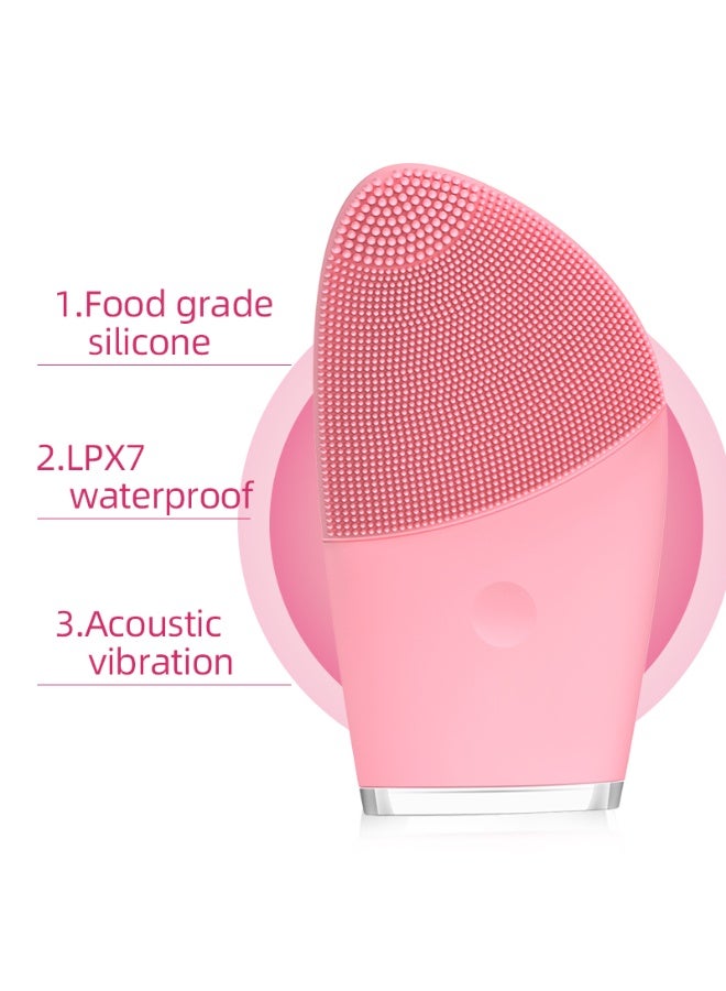Silicone facial cleaning device with vibration - Image 4