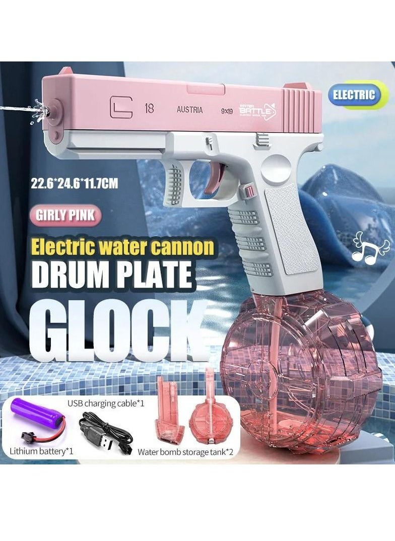 QiaoKai Electric Water Gun With Additional Large Water Tank Water Gun Electric Pressure Water Pistol For Kids And Adults  - Image 3