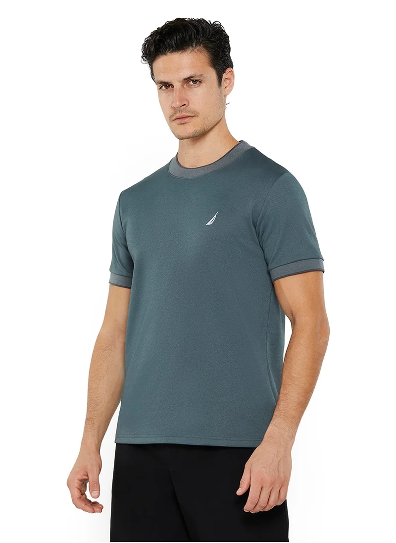 NAUTICA Men's Cotton Crew Neck T-Shirt – Classic Essential for Casual Look