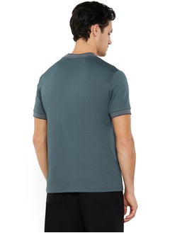 NAUTICA Essential Regular Fit Cotton Blend Logo Crew Neck T-shirt  - Image 3