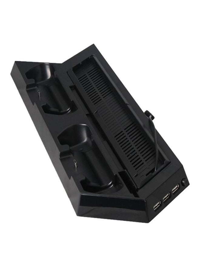 Loquat Vertical Cooling Fan Stand With Dual Wired Charging  Station For PlayStation 4 (PS4)  - Image 1