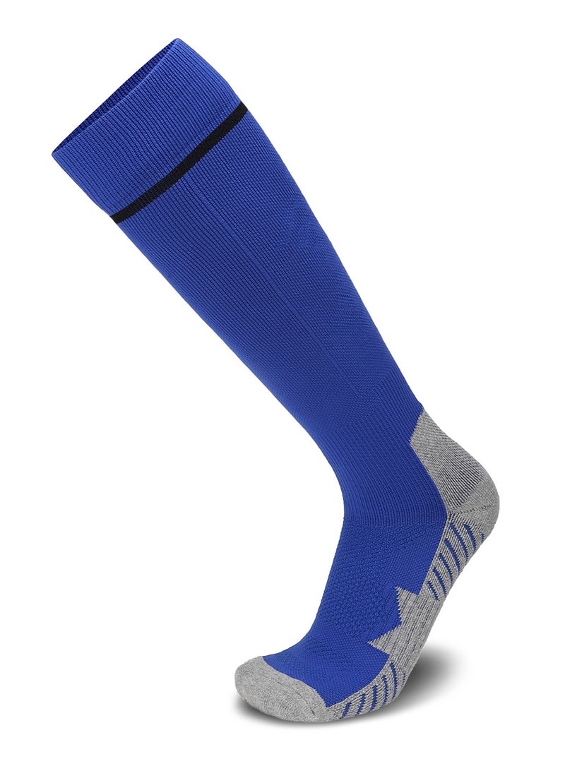 SKY WING Men's  Soccer Socks (1/2/3/4 Pair) Sport Cushion Athletic breathable, comfortable, anti slip, cushion protect, sweat absorption Socks for Kids Youth Adult Sports Accessory - Image 1