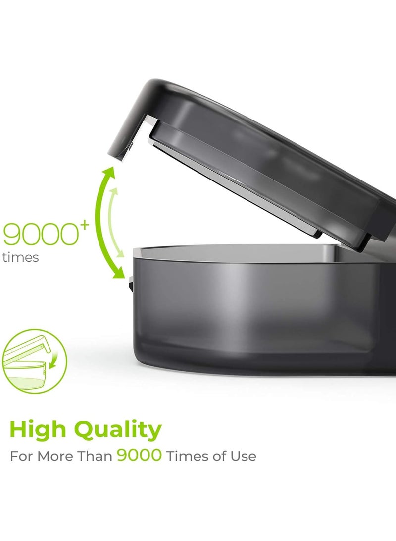 SOLARAE Canvas Bag Weekly Pill Organizer 2 Times a Day, Large AM/PM Pill Box 7 Day with Portable Zipper Cloth Bag for Holding Supplements, Vitamins and Fish Oils - Image 5