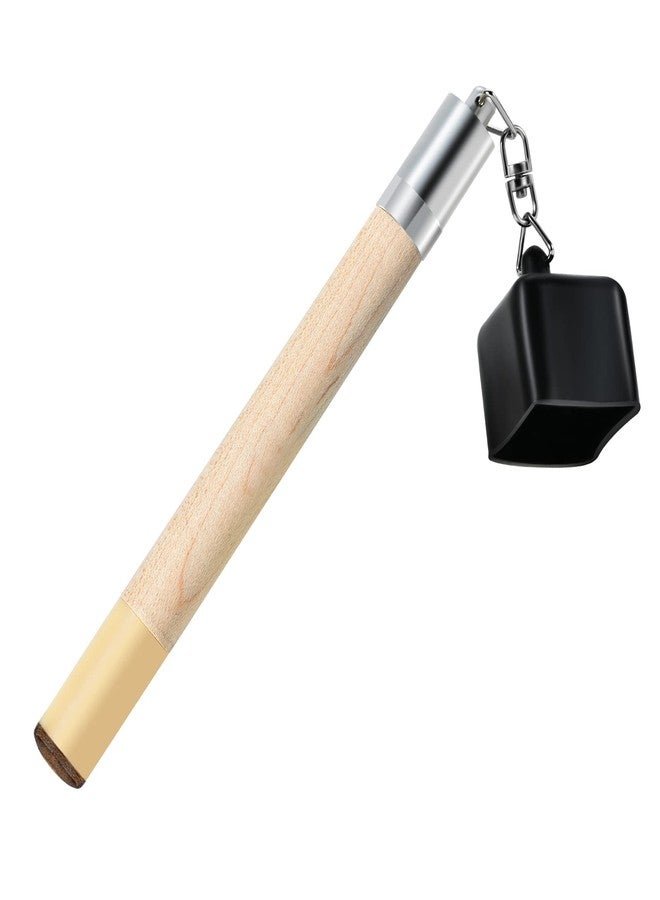 Teekerwan 2 in 1 Portable Pick Pocket Chalk Cover Tip Pricker Prep Tool, Billiard Cue Snooker Accessory,Billiard Pool Stick Chalk Holder(3 Models availaba) (Maple) - Image 1
