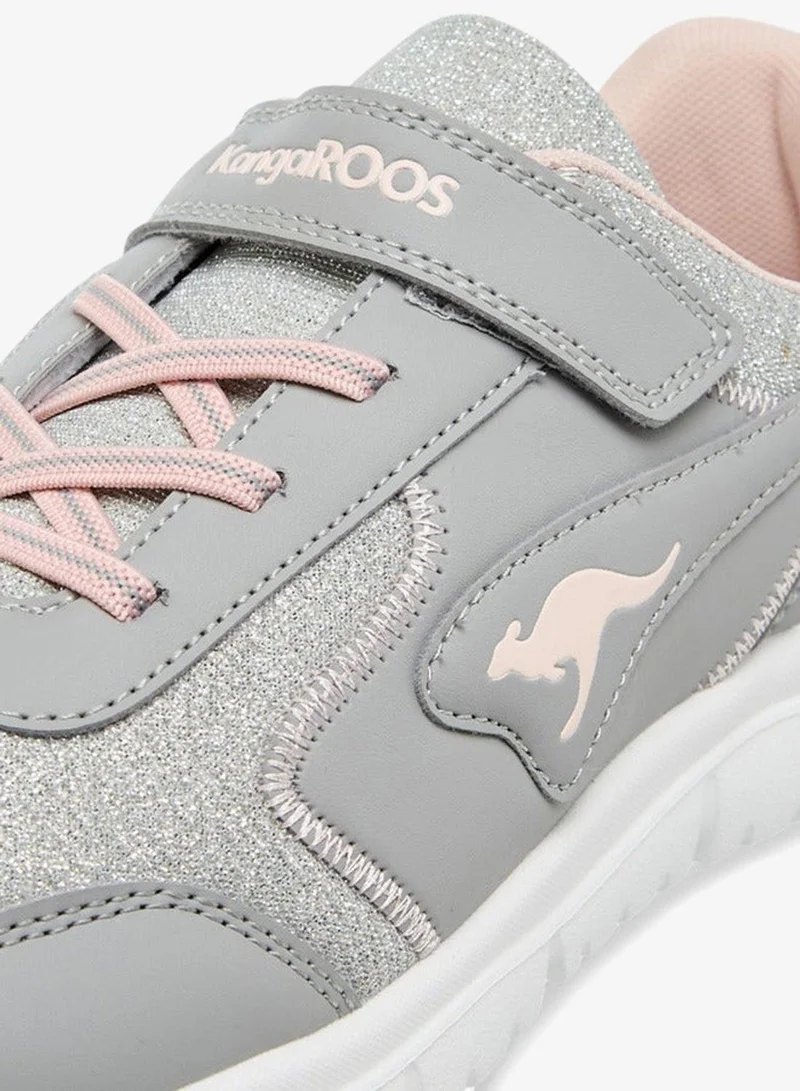kangaROOS GREY Women'S Panelled Sports Shoes With Hook And Loop Closure for Women | Best Price UAE