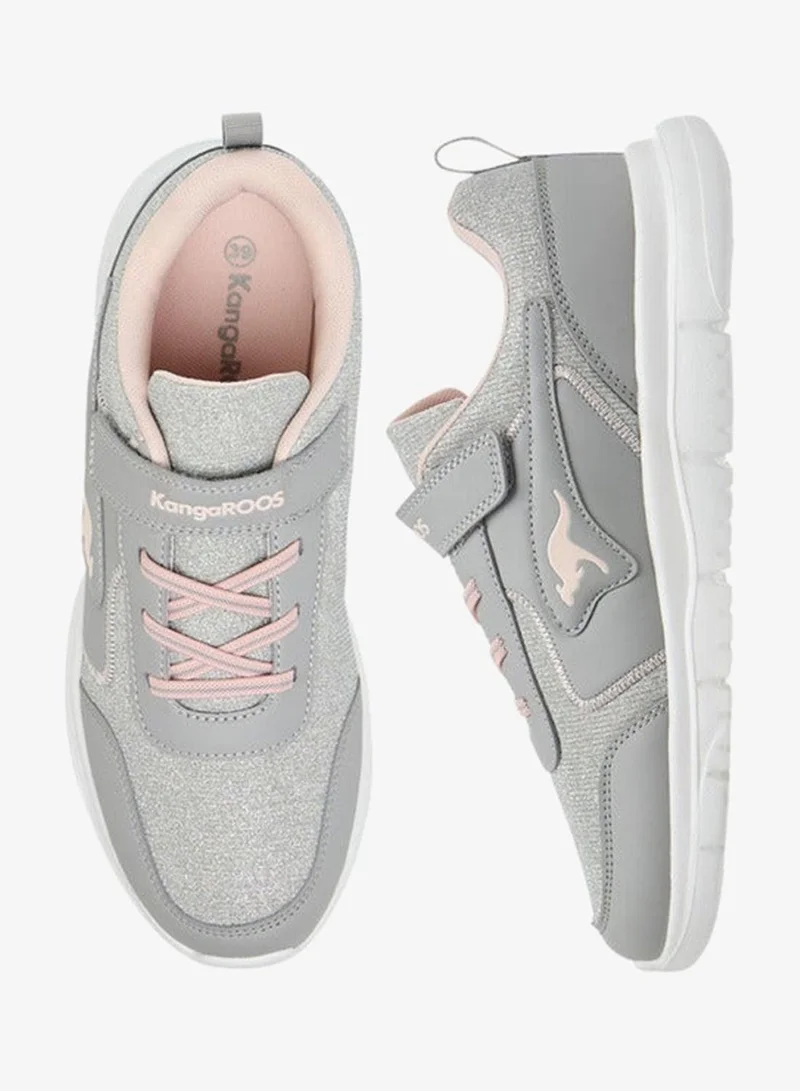 kangaROOS GREY Women'S Panelled Sports Shoes With Hook And Loop Closure for Women | Best Price UAE