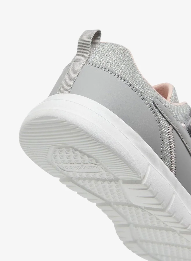 kangaROOS GREY Women'S Panelled Sports Shoes With Hook And Loop Closure for Women | Best Price UAE