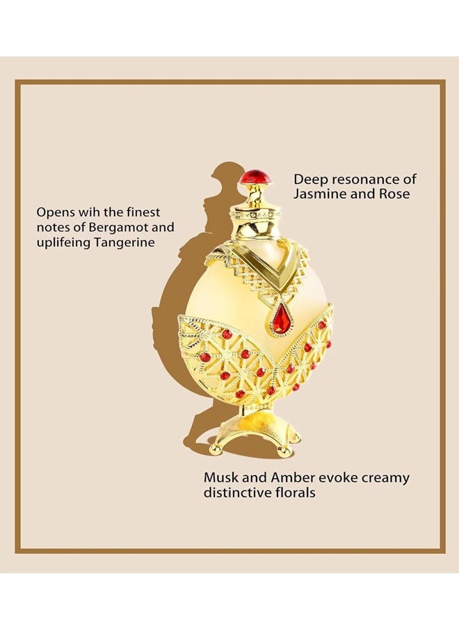 EELHOE Concentrated Oil Perfume, Long Lasting Retro Gold Perfume Essential Oil Perfume Gift For Women, Fragrance Lingers On Your Skin, Leaving a Lasting Impression, Perfect For Any Occasion  - Image 5