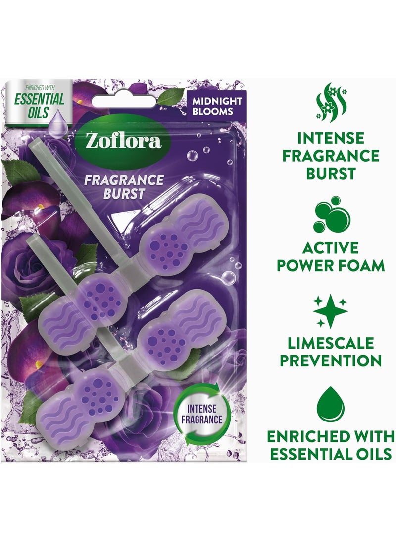 Zoflora Midnight Blooms Fragrance Burst Rim Block 2s - Image 2