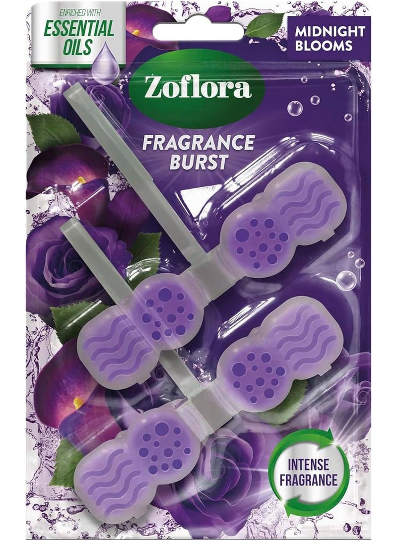 Zoflora Midnight Blooms Fragrance Burst Rim Block 2s - Image 1