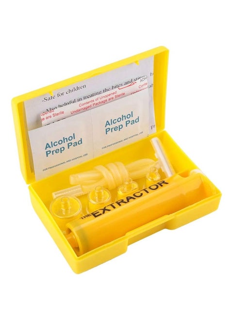 Snake Bite Kit, Bites Relief Tool, Venom Extractor Suction Pump, Bee Sting Kit, Emergency First Aid Supplies, Bite and Sting First Aid for Hiking, Backpacking Camping, Temporary Relief from Itch