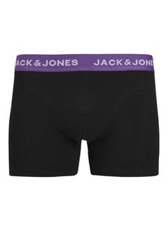 JACK & JONES Jacben 5 Pack Logo Band Trunks  - Image 4