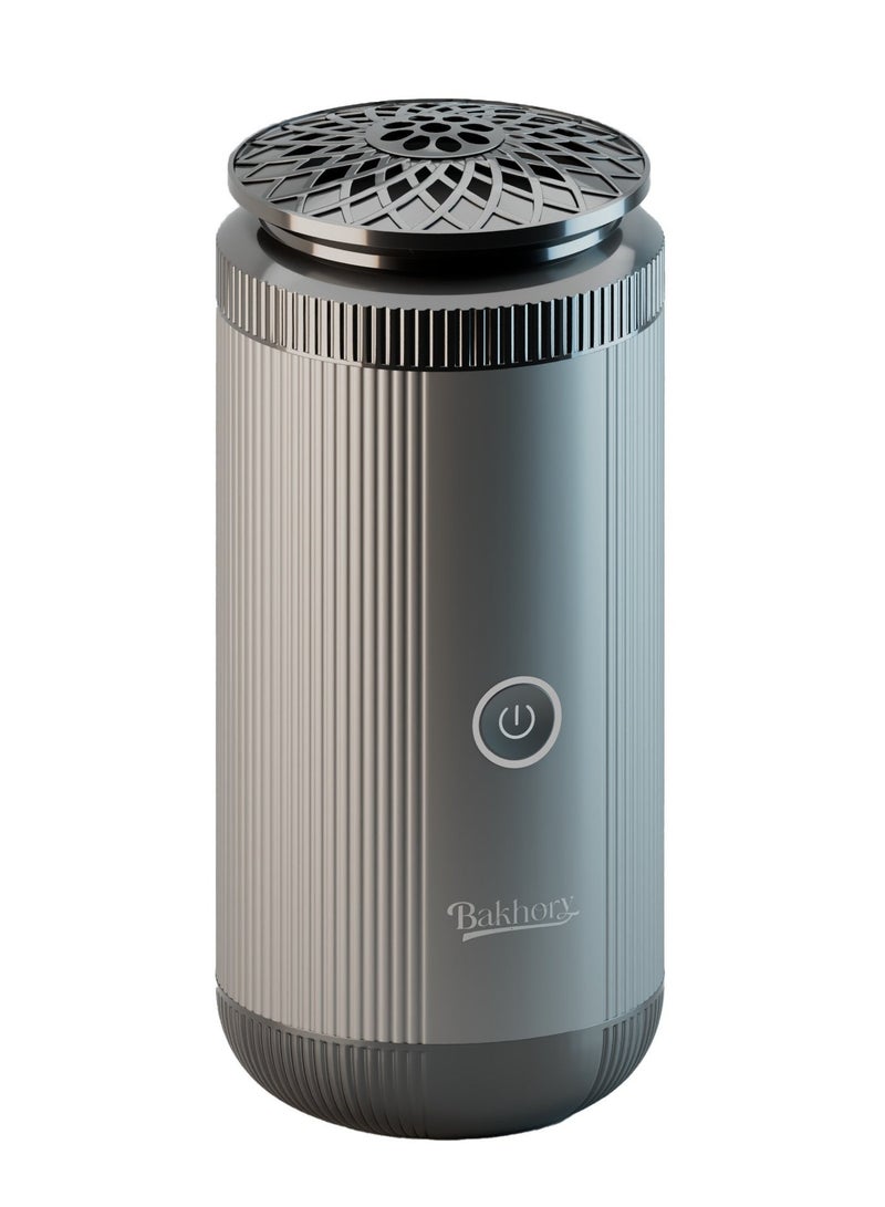 بخورى مبخرة كهربائية محمولة قابلة لإعادة الشحن بمنفذ USB من النوع C، 2000 مللي أمبير/ساعة، للمنزل والسيارة والمكتب واليوغا ورمضان - Image 1