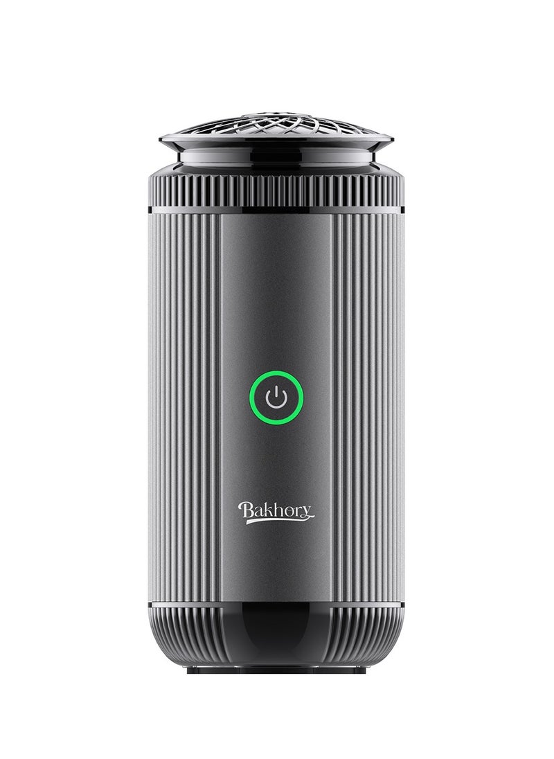 Turbo Bakhour Car Incense Burner with Radiator Fan, Premium Metal, 2000mAh Battery, Type-C Charging - Portable Aromatherapy for Home, Car, Room, Yoga - pzsku/Z1C9B91494E6229F3CB2EZ/45/_/1740565540/aaa37fab-20e7-4118-808e-1b9e9d0a21fc