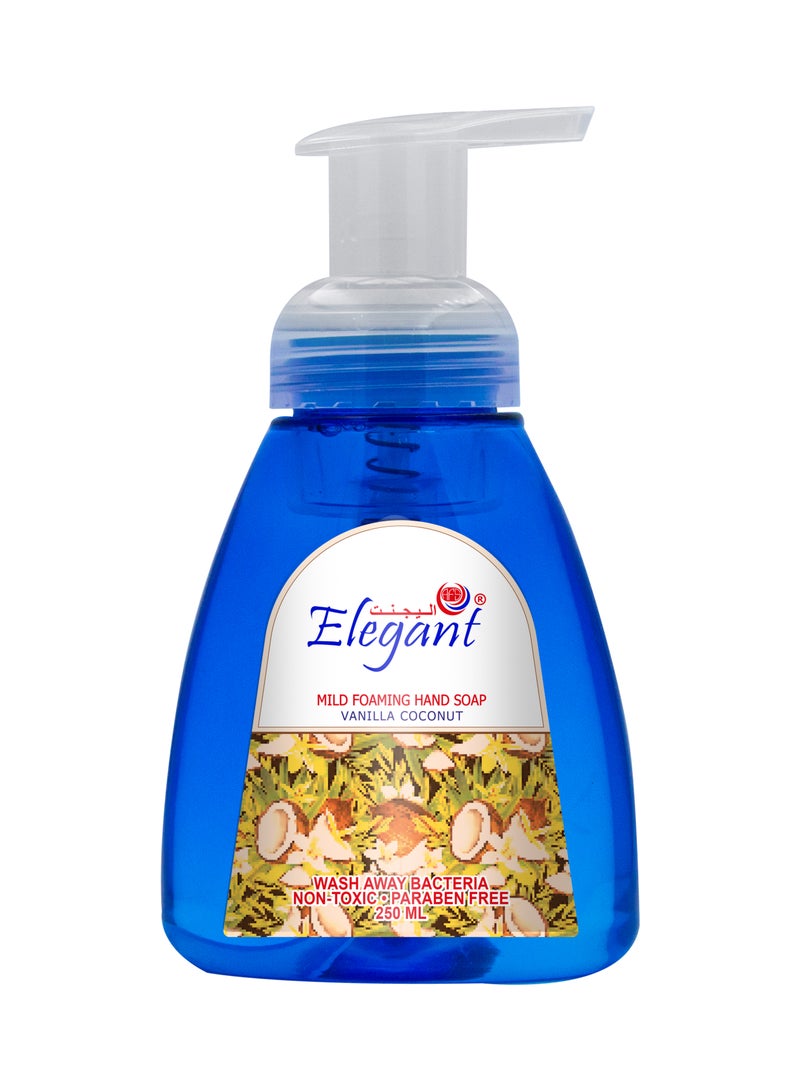 Elegant غسول اليدين الرغوي بنكهة الفانيليا وجوز الهند 250 مل - Image 1