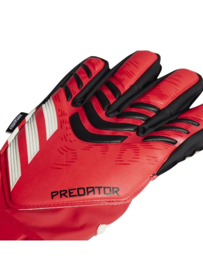 Adidas adidas predator match fingersave junior unisex goalkeeper gloves