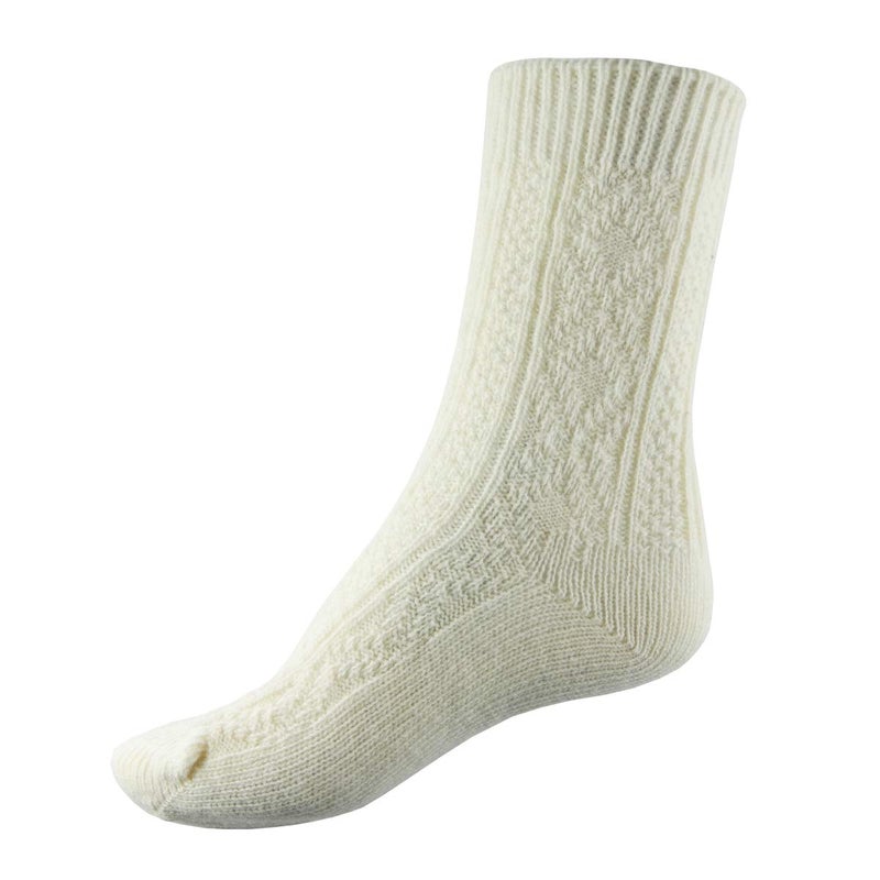 YUN Women's Natural Pure 100% Wool Traditional Warm Boot Winter Socks (3) - Image 3