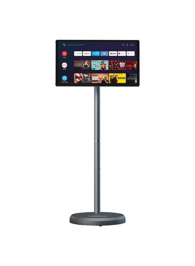 Porodo Surf 21.5" Portable Smart Monitor with 27000mAh Battery Capacity - Gray - Image 1