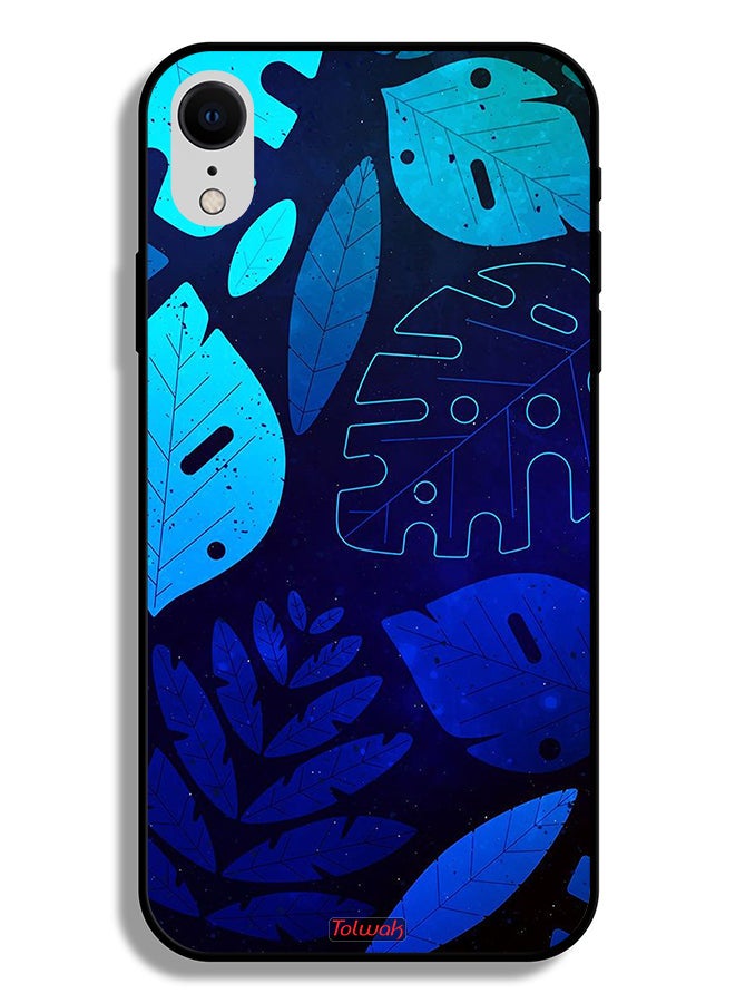 Tolwak Apple iPhone XR Protective Case Leaves Pattern - Image 2