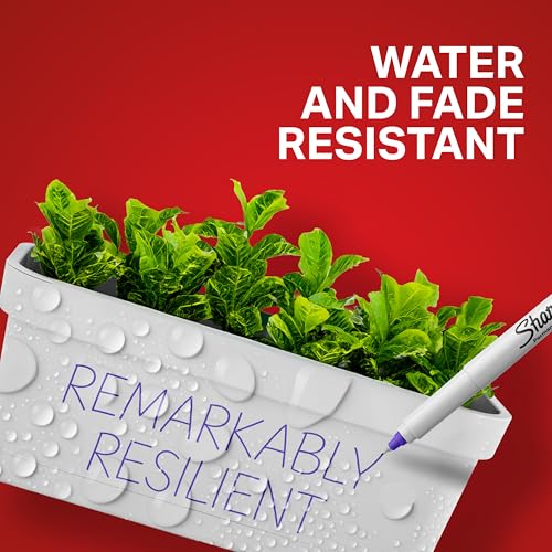 Sharpie Permanent Markers Ultra Fine Point Assorted Colors 12 Count - Image 4