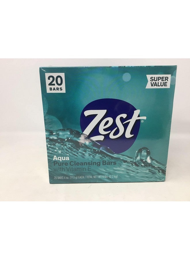 زيست :صابون زست بار أكوا 4 أونصة - 20 قطعة - Image 2