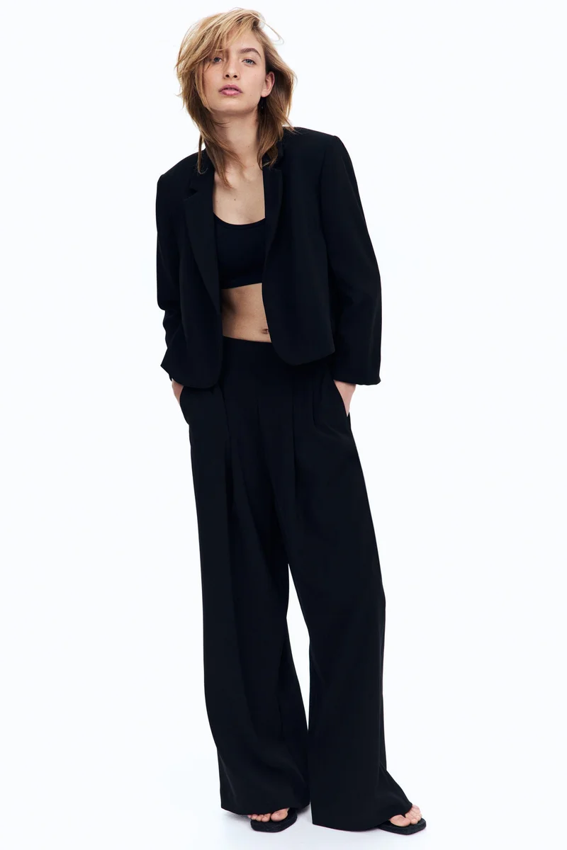 H&M Slit-cuff blazer