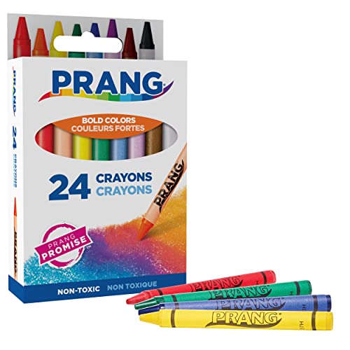 Prang Crayons, Standard Size, Assorted Colors, 24 Count - Image 5