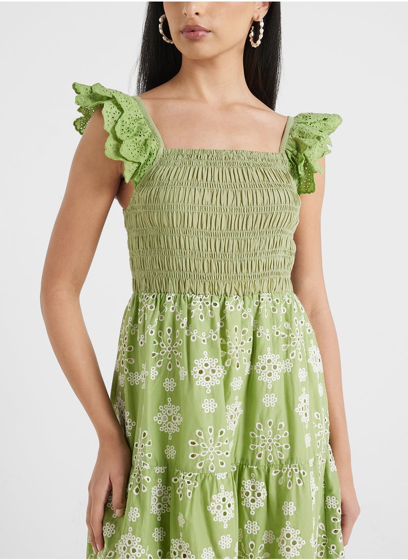 Jovonna London - Carino Dress-Green - Image 1