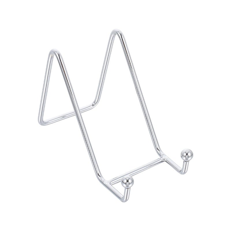 Geometric Iron Phone Stand Holder Multi Function Desk Tablet Support Rack - Image 2