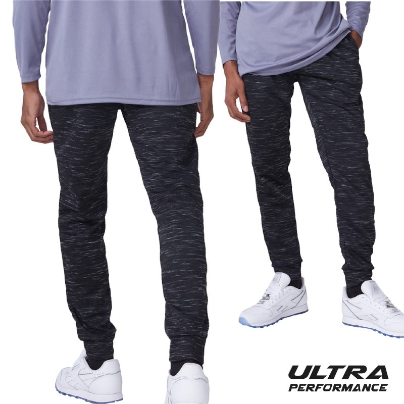 Ultra Performance 3 Pack Mens Joggers Mens Athletic Sweatpants with Pockets for Men, Small - 3X - Image 2