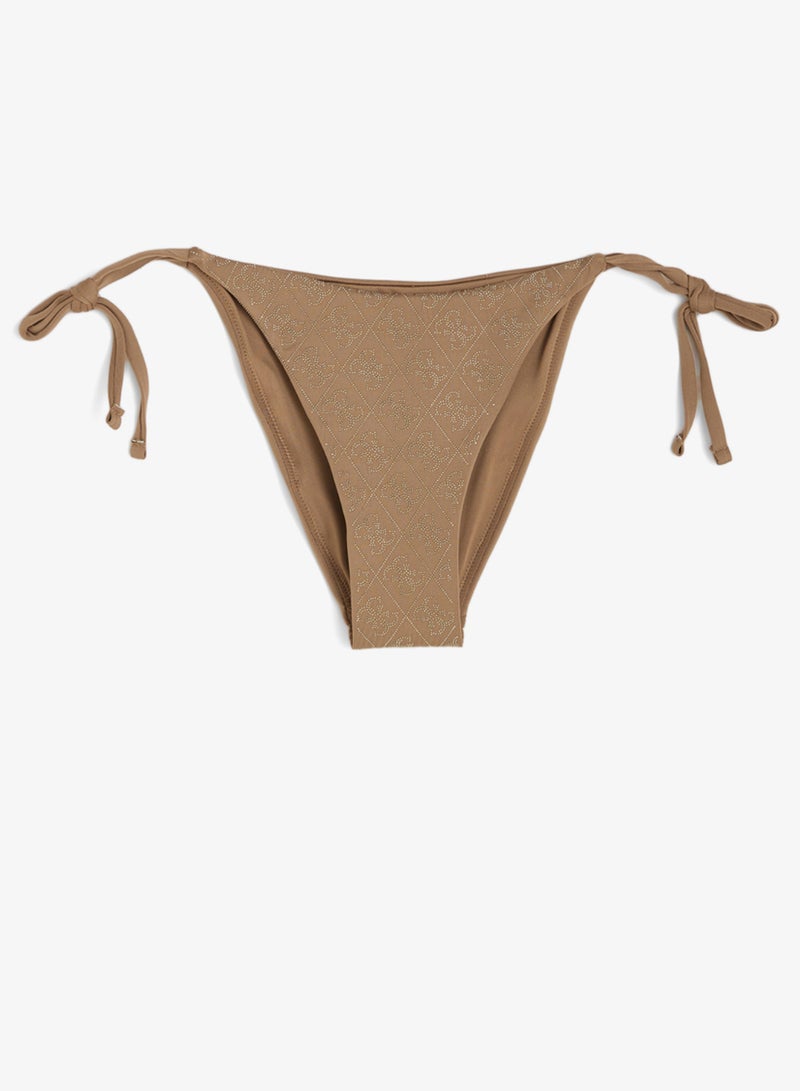 GUESS High Leg Bikini Bottom - Image 1